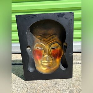 Gold and Black Buddha Wall Art